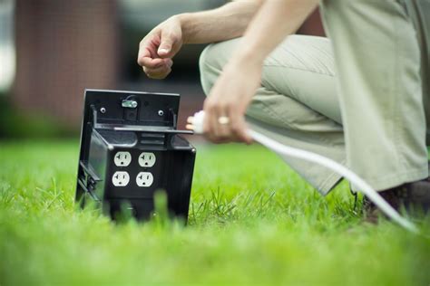 outdoor in ground receptacle boxes